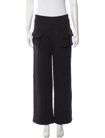 Pre-owned Orseund Iris Sweatpants In Black