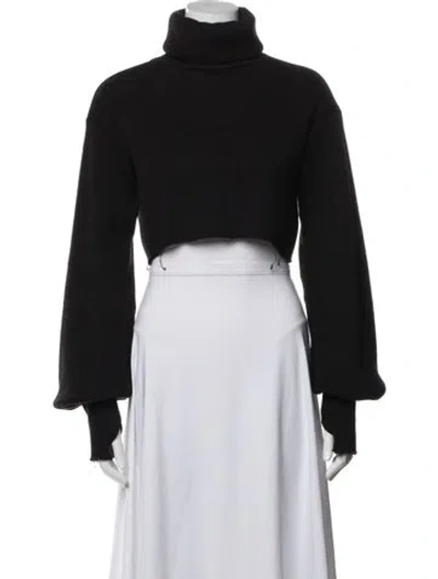 Pre-owned Orseund Iris Turtleneck Sweater In Black