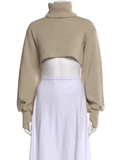 Pre-owned Orseund Iris Turtleneck Sweater In Neutral
