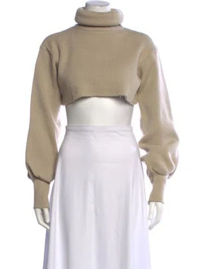 Pre-owned Orseund Iris Turtleneck Sweater In Neutrals
