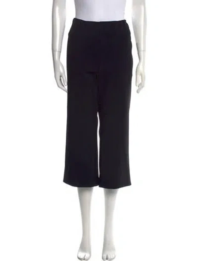 Pre-owned Orseund Iris Wide Leg Pants In Black