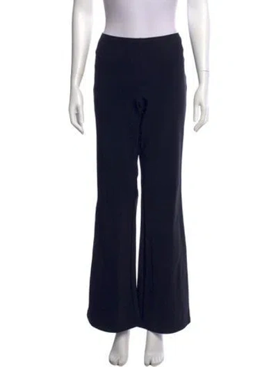 Pre-owned Orseund Iris Wide Leg Pants In Black