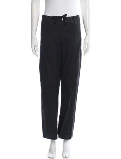 Pre-owned Orseund Iris Wide Leg Pants In Black