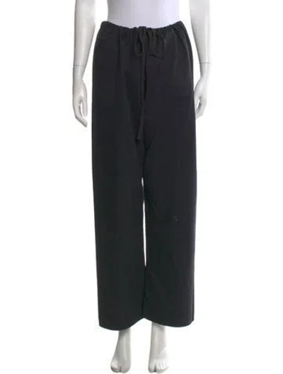 Pre-owned Orseund Iris Wide Leg Pants In Black