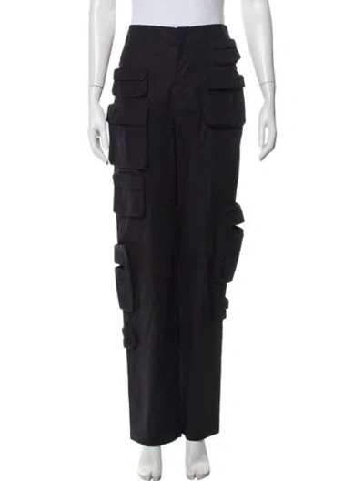 Pre-owned Orseund Iris Wide Leg Pants In Black