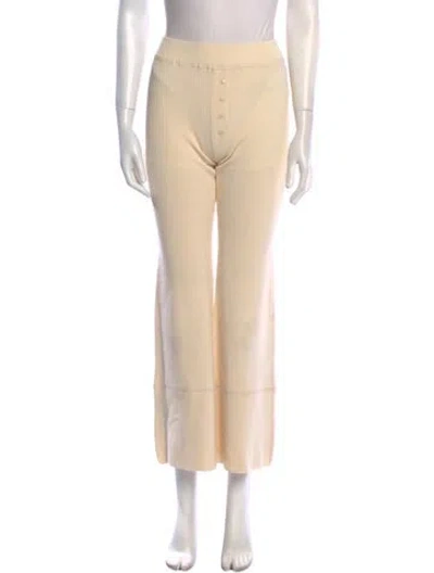 Pre-owned Orseund Iris Wide Leg Pants In Neutral