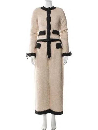 Pre-owned Orseund Iris Wool Pant Set In Neutral