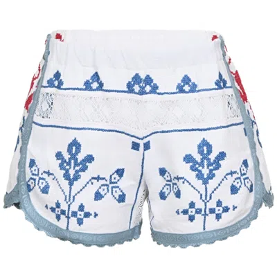 Orsina Cotton Shorts All The Blues S