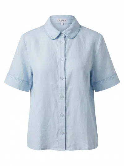 Orsina Short Sleeves Shirt In Blue