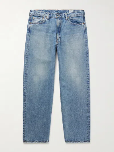 Orslow 101 Straight-leg Jeans In Blue