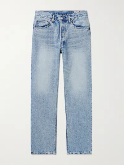 Orslow 105 Straight-leg Jeans In Blue