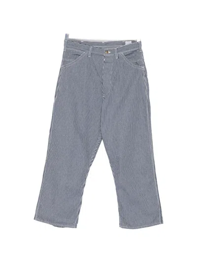 Orslow 30's Hickory Painter Trousers In Blue
