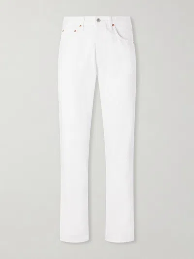 Orslow 90's Straight-leg Jeans In White