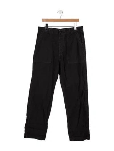 Pre-owned Orslow Cargo Pants In Black