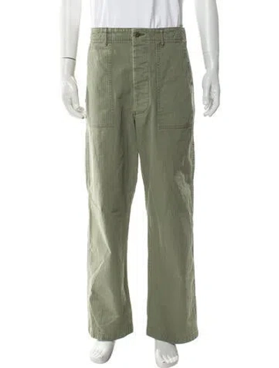 Pre-owned Orslow Cargo Pants In Green