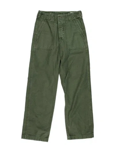 Pre-owned Orslow Cargo Pants In Green