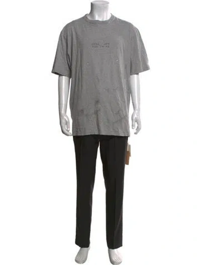 Pre-owned Orslow Graphic Print Crew Neck T-shirt W/ Tags In Grey