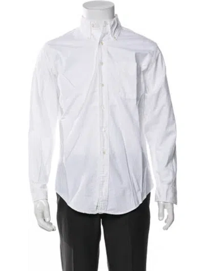 Pre-owned Orslow Long Sleeve Dress Shirt In White