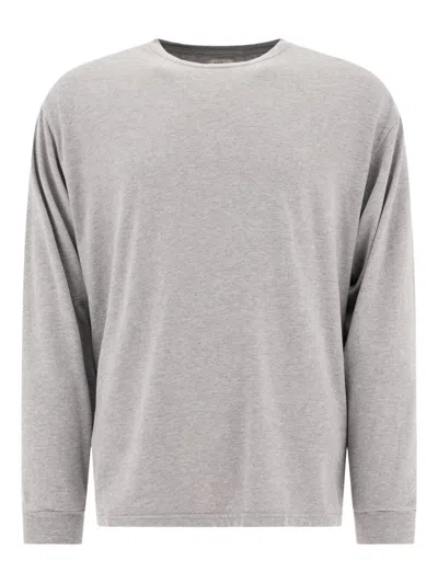 ORSLOW LONG-SLEEVE RIBBED-DETAIL T-SHIRT
