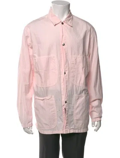 Pre-owned Orslow Long Sleeve Shirt In Pink