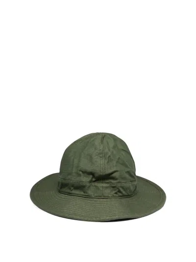 Orslow "navy Reverse" Hat In Green