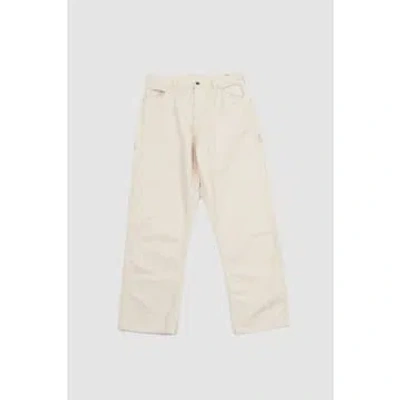 Orslow Original Napped Twill 60's Painter Trousers Ecru In White