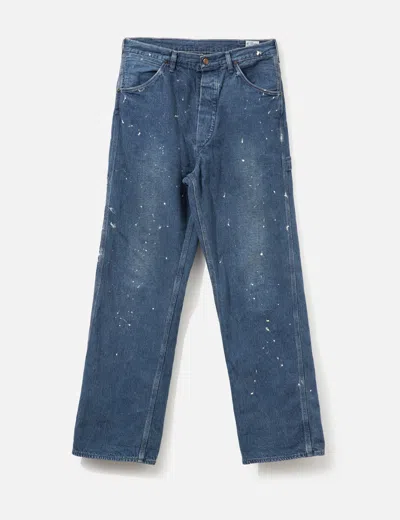 Orslow Painted Jeans In Blue/蓝色/藍色/블루/ブルー