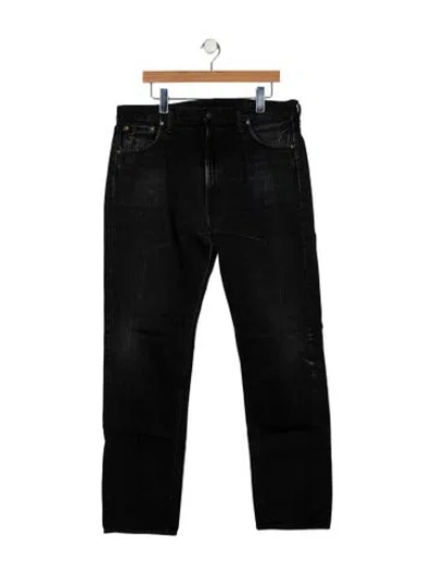 Pre-owned Orslow Skinny Jeans In Black