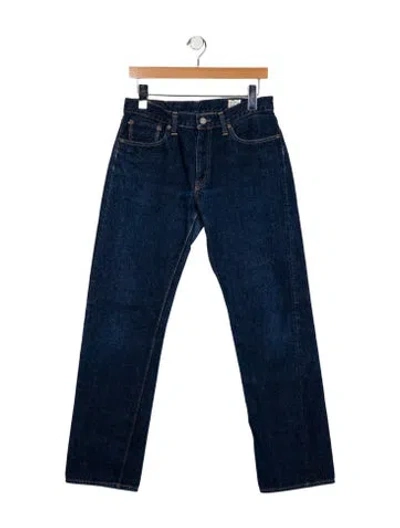 Pre-owned Orslow Straight-leg Jeans In Blue