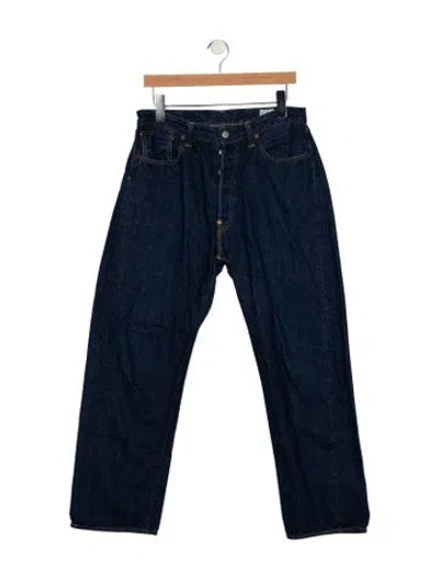 Pre-owned Orslow Straight-leg Jeans In Blue