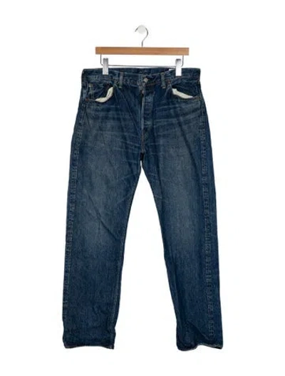 Pre-owned Orslow Straight-leg Jeans In Blue