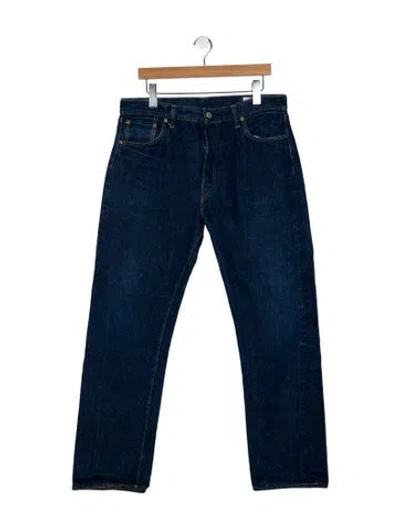 Pre-owned Orslow Straight-leg Jeans In Blue