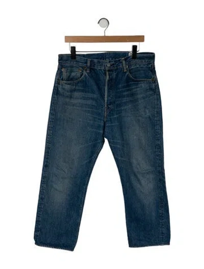 Pre-owned Orslow Straight-leg Jeans In Blue