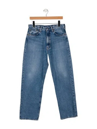 Pre-owned Orslow Straight-leg Jeans In Blue