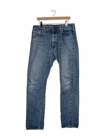 Pre-owned Orslow Straight-leg Jeans In Blue