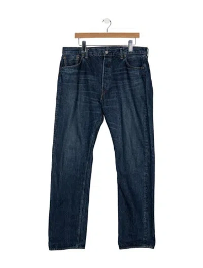 Pre-owned Orslow Straight-leg Jeans In Blue