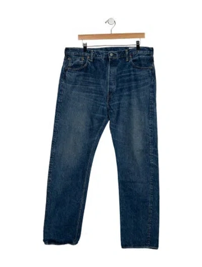 Pre-owned Orslow Straight-leg Jeans In Blue