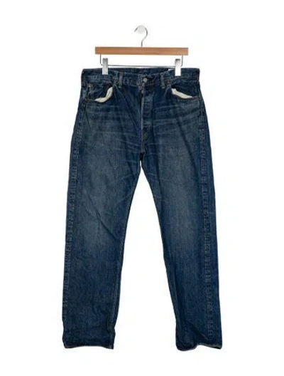 Pre-owned Orslow Straight-leg Jeans In Blue