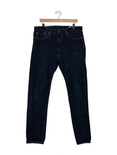 Pre-owned Orslow Straight-leg Jeans In Blue