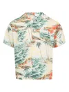 Orslow Tropical-print Short-sleeve Shirt In Multi