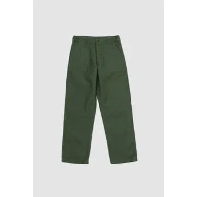 Orslow Us Army Fatigue Trousers Regular Fit Green