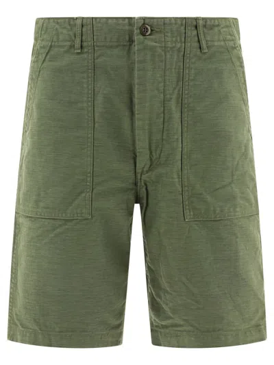 Orslow "us Army Fatigue" Shorts In Green