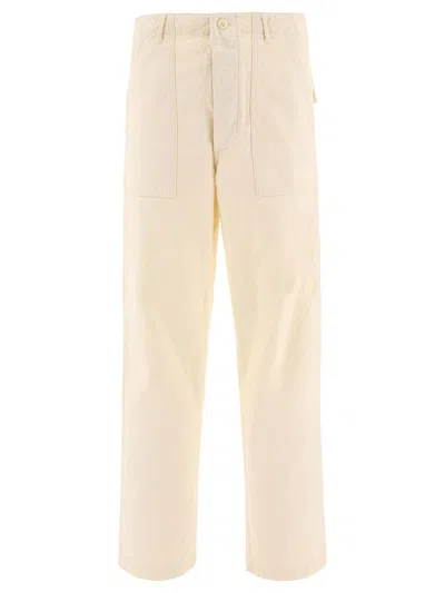 Orslow Us Army Fatigue Trousers In Beige