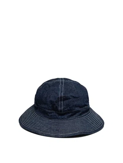 Orslow "us Navy" Hat In Blue