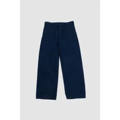 Orslow Us Navy Side Seamless Denim One Wash In Blue