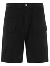 Orslow Utility-pocket Shorts In Black