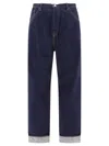 Orslow Super Dad's Straight-leg Jeans In Blue