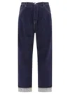 Orslow Super Dad's Straight-leg Jeans In Blue