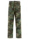 ORSLOW WOODLAND CAMO TROUSERS GREEN