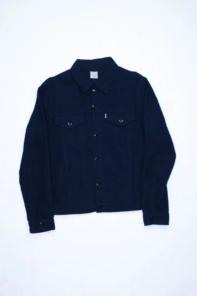 Pre-owned Orslow Wool Trucker Jacket In Blue